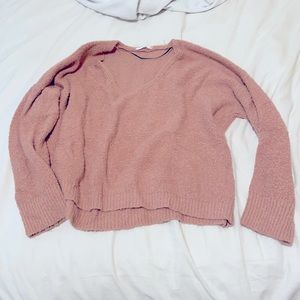 Knitted Pink Sweater